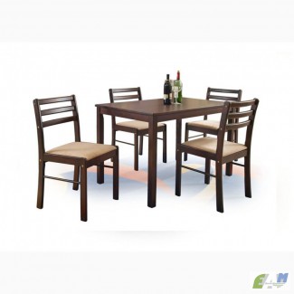 Столовый комплект на кухню, стол и 4 стула, New starter польской фирмы Halmar
