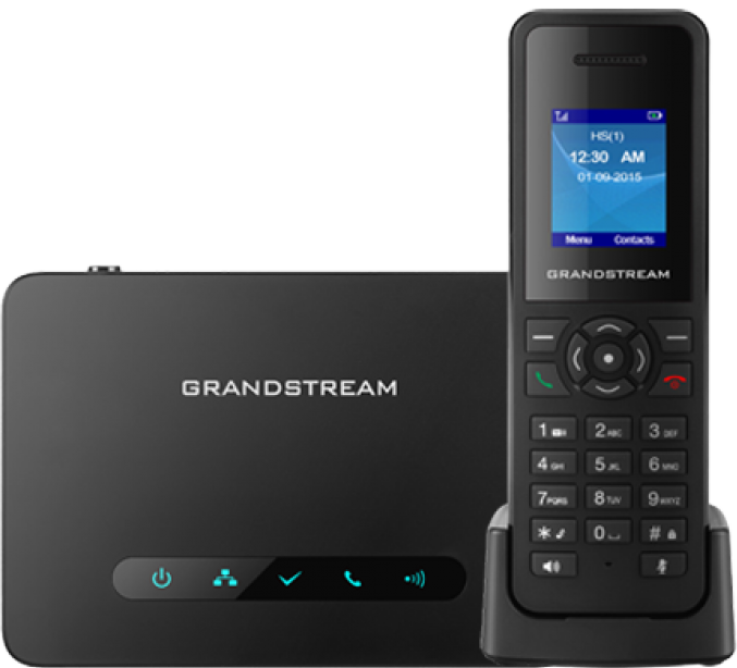 Фото 4. Grandstream DECT DP Bundle DP750+DP720 - 5шт, комплект із п#039; яти ip-dect телефонів + базова