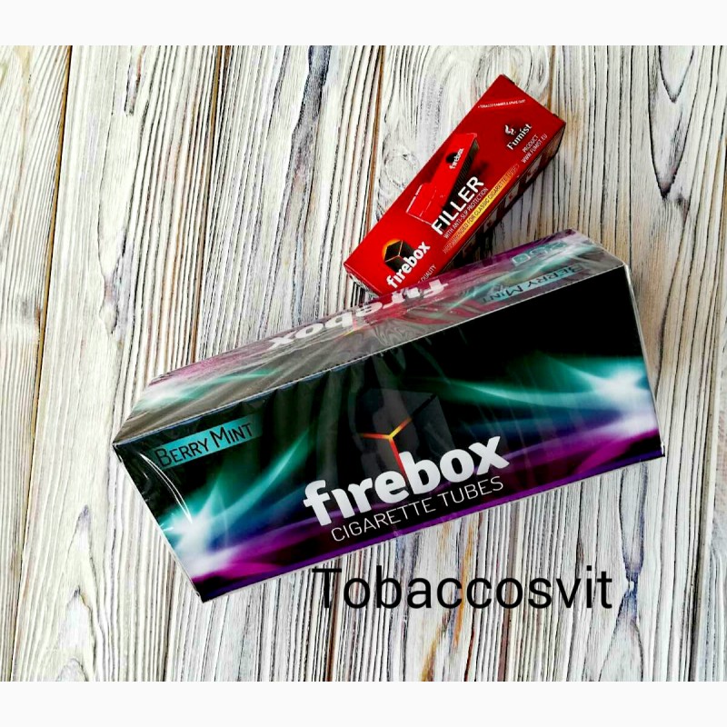 Фото 7. Сигаретные гильзы 500+500шт. FireBox + Машинка для набивки табака