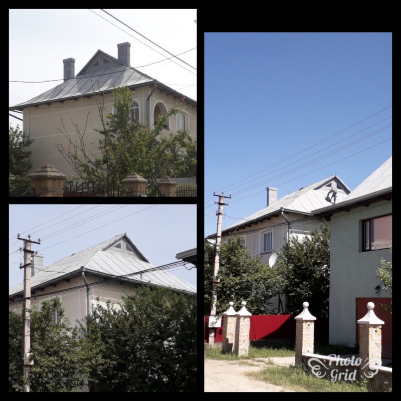 Фото 4. Фарбування дахів/Покраска крыш