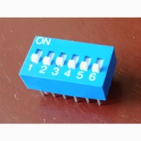 DIP-SWITCH CY-1-8P и CY-1-6P дип-переключатели