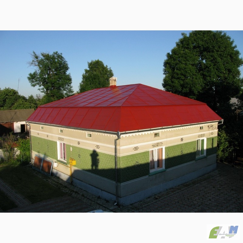 Фото 5. Фарбування дахів за доступною ціною з гарантією