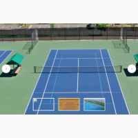 Полиуретановое покрытие Lextan Tennis
