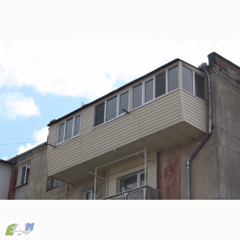 Фото 4. Расширение и ремонт балкона в Харькове