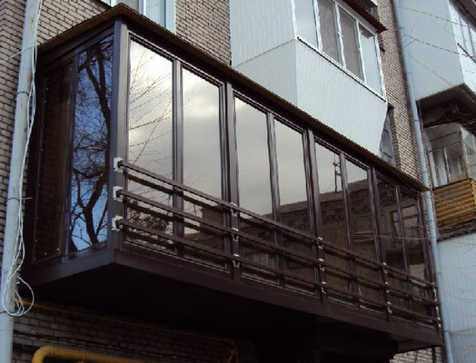 Фото 2. Сварка, обшивка – балконов и лоджий в Днепре