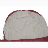 Пуховый спальный мешок одеяло с капюшоном на рост до 173 см
