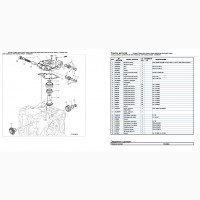 Каталог запчастей трактор Джон Дир 6230 - John Deere 6230 на русском языке