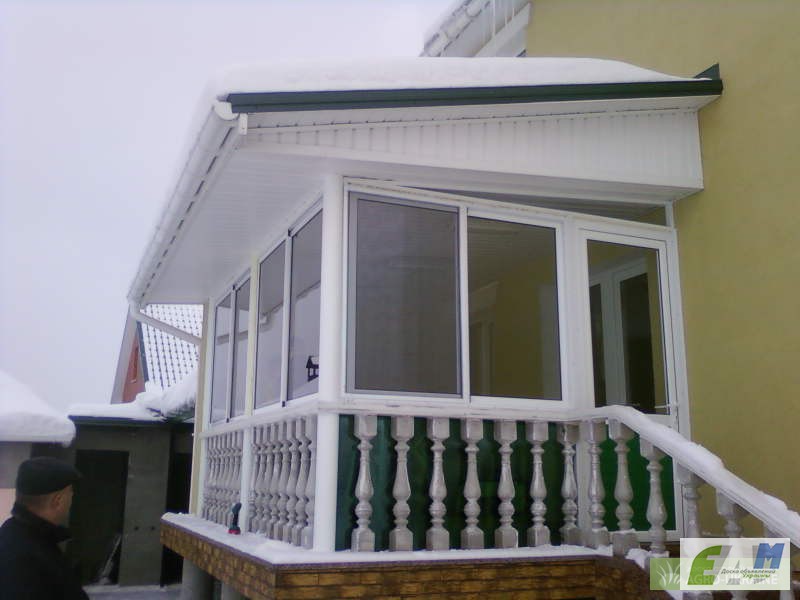 Фото 6. Раздвижные окна для беседок, балконов, веранд
