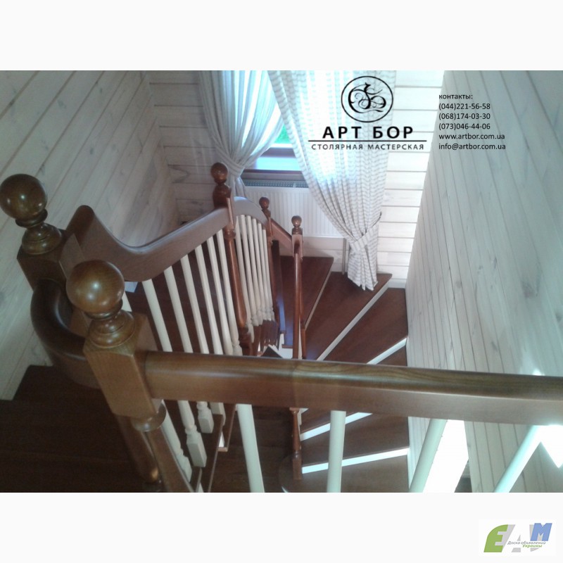 Фото 4. Арт бор деревянные лестницы для дома и квартиры