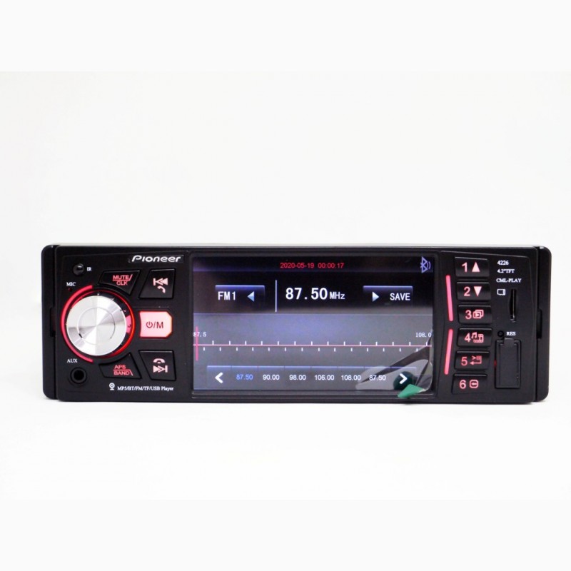 Фото 5. Магнитола Pioneer 4226 ISO - экран 4, 1#039; #039; + DIVX + MP3 + USB + SD + Bluetooth