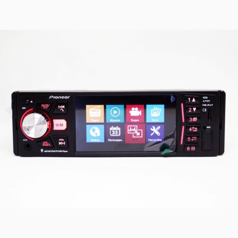 Фото 8. Магнитола Pioneer 4226 ISO - экран 4, 1#039; #039; + DIVX + MP3 + USB + SD + Bluetooth