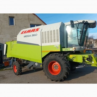 Комбайн Claas Mega 360, 2005. Двигун Mercedes OM906LA, Потужність 245 к.с. (180 кВт)