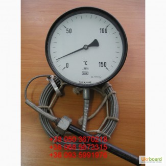 Продам термометр манометрический KFM (диаметр 160мм) (0+150 C), Lк 10м, Lт 160мм