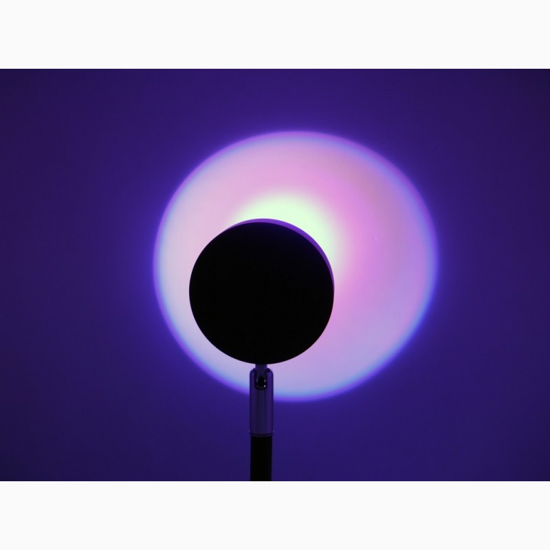 Фото 14. Лампа LED для селфи еффект солнца RGB + пульт (F-20) 23см