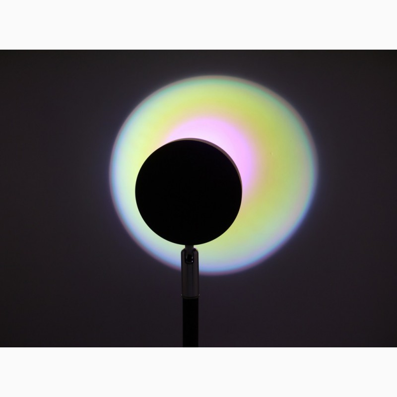 Фото 4. Лампа LED для селфи еффект солнца RGB + пульт (F-20) 23см