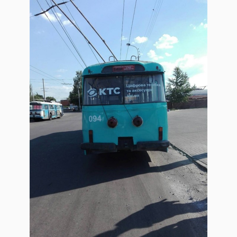 Фото 3. Брендування тролейбусів реклама на тролейбусах Рівне Західна Україна