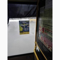 Розміщення листівок розтяжок у маршрутках та тролейбусах Рівне Західна Україна