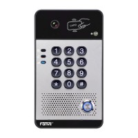 Fanvil i30, sip відеодомофон, 2 SIP аккаунта, RFID-карти, PoE