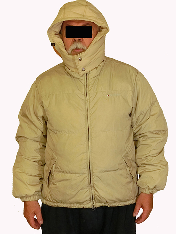 Мужская пуховая куртка на рост 175 см. Туризм, альпинизм