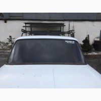 Наклейка на авто Made in my garage Чёрная, Белая светоотражающая