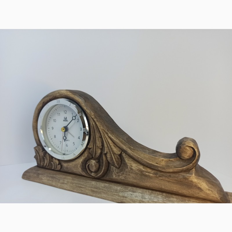 Фото 2. Дизайнерський настільний годинник, Настільний годинник, Дерев#039; яний годинник, Годинник