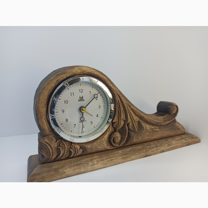 Фото 3. Дизайнерський настільний годинник, Настільний годинник, Дерев#039; яний годинник, Годинник