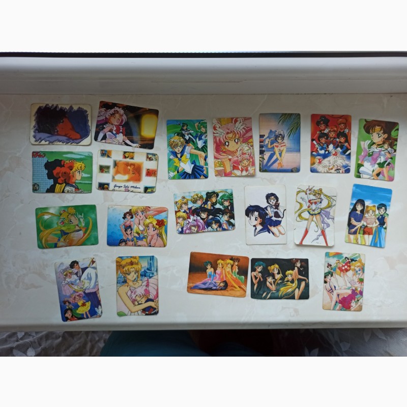 Фото 2. Колекція наклейки закладки календарики Sailor Moon