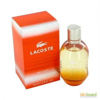 Мужские Lacoste Hot Play туалетная вода 125 ml. (Лакост Хот Плей)