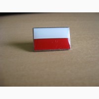 Значок колекційний Прапор Польщі + бонус