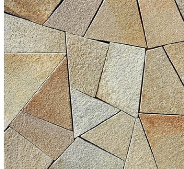 Фото 3. Мозаика из песчаника природного