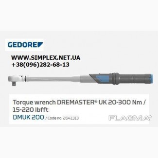 Динамометрический ключ 200 Нм 2641313 Gedore Dremaster DMUK