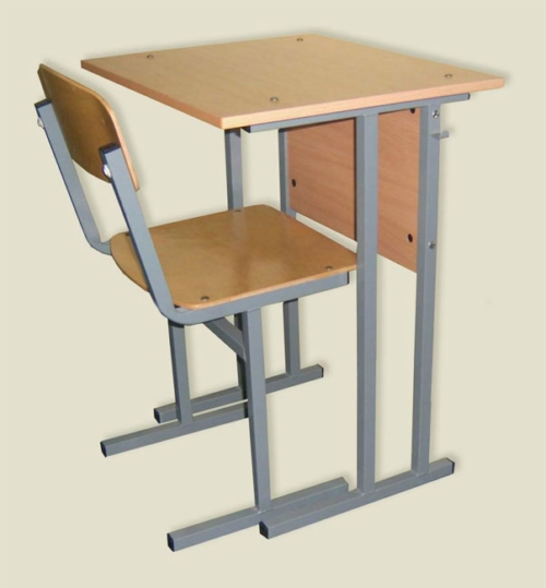 Парта и стул для школьника регулируемые по высоте деми