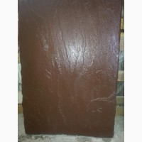 Надежная, импортная каменная плита 900*600*30 мм, сочный темно - коричневый цвет