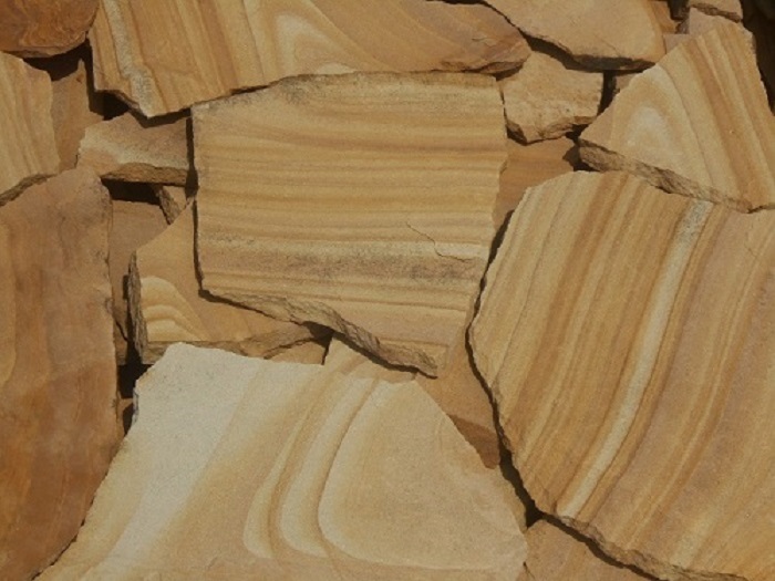 Фото 5. Камень песчаник тигровый с разводом