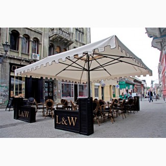 Великі вуличні парасолі для кафе, бару, ресторану