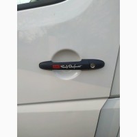 Наклейки на ручки дверей авто светоотражающие