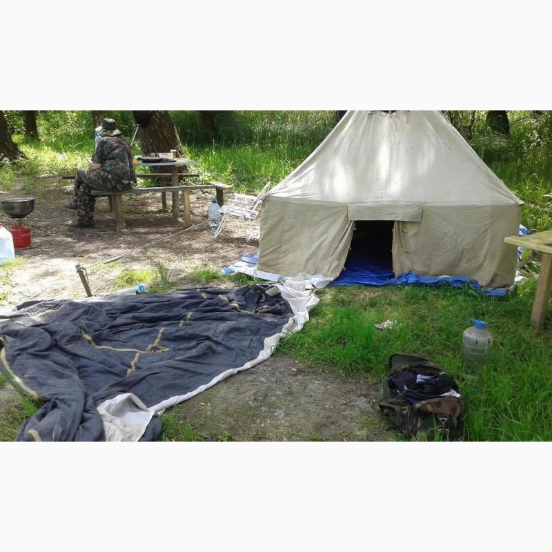 Фото 6. Палатка лагерная для отдыха