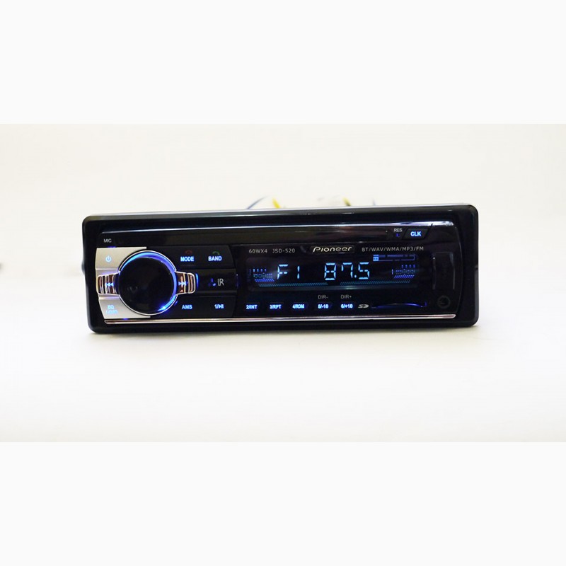 Фото 9. Автомагнитола Pioneer JSD-520 ISO - MP3+FM+USB+SD+AUX + BLUETOOTH