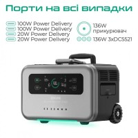 Зарядна станція Zendure sb pro 1500 2000Вт, 1440Вт-г