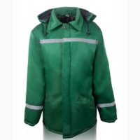 Зимняя рабочая куртка Универсал, цвет зеленый