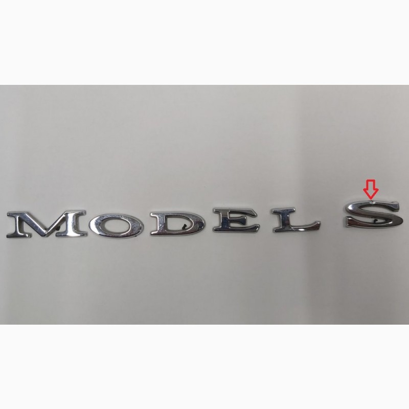 Фото 4. Эмблема MODEL S крышки багажника Tesla model S, model S REST 1013738-00-C