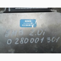 Блок управления двигателем БМВ, Bosch 0280001301, BMW M20B20, M20B23