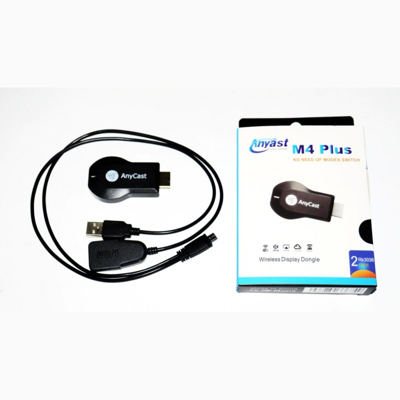Фото 6. Медиаплеер Miracast AnyCast M4 Plus HDMI с встроенным Wi-Fi модулем