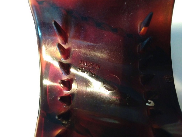 Фото 4. Разъемная заколка для хвоста или шиньона, размер 12, 5х5 см. Производство Франция
