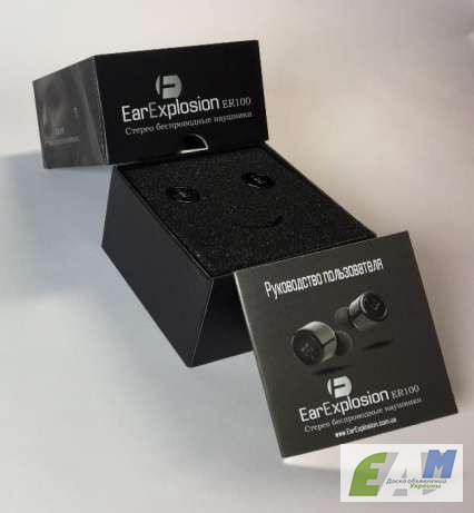 Фото 3. Беспроводные Bluetooth наушники EarExplosion ER100