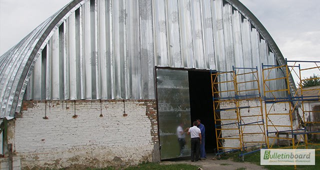 Фото 4. Бескаркасные арочные ангары, хранилища, склады под ключ