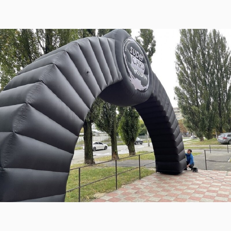 Фото 4. Надувные арки брендированные Inflatable arches branded