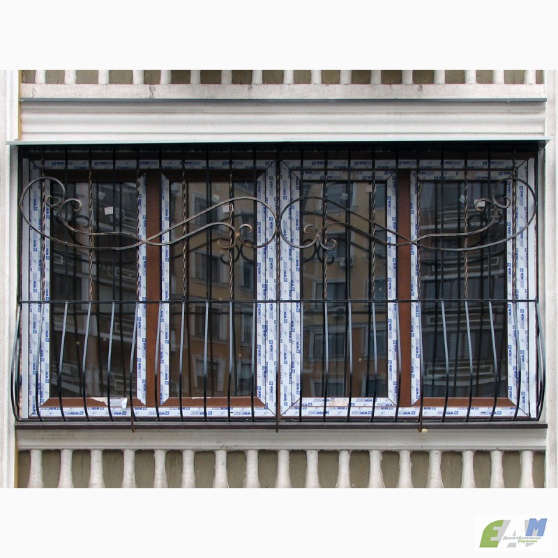 Фото 3. Решетки защитные на окна и двери, изготовление и монтаж