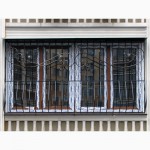 Решетки защитные на окна и двери, изготовление и монтаж