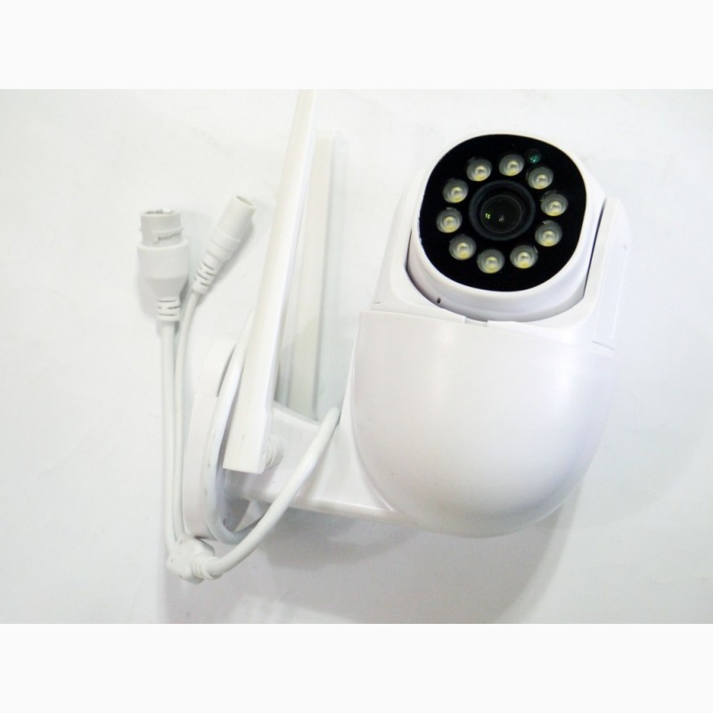 Фото 3. IP камера видеонаблюдения N6 Wi-Fi уличная с удаленным доступом White